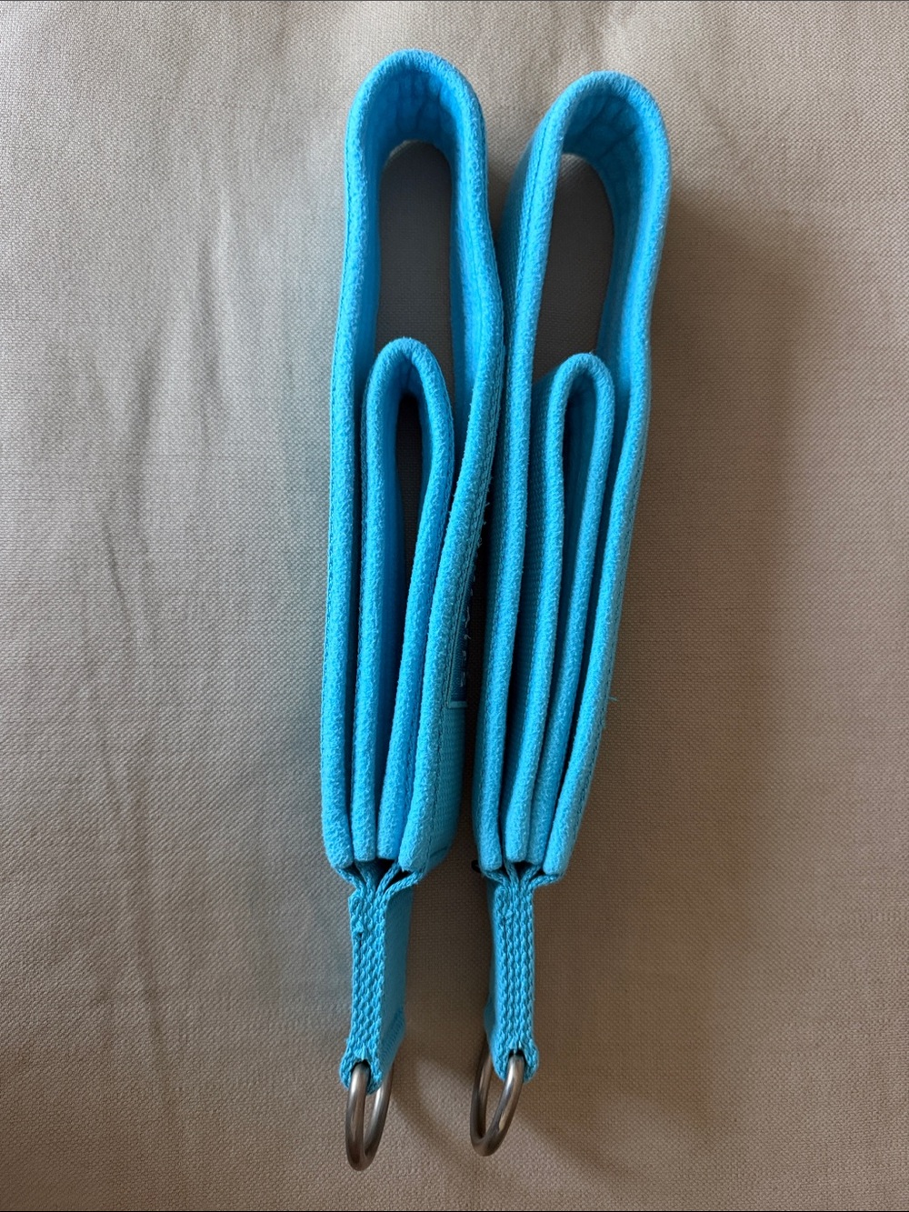 Club Pilates Reformer Straps double loops EUC blue - Picture 3 of 6